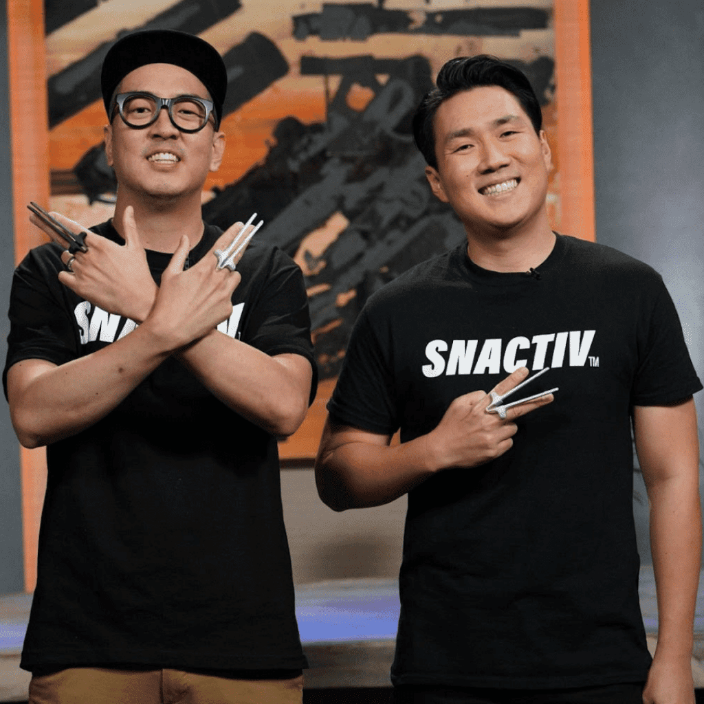 Snactiv founders Kevin Choi and Edwin Cho