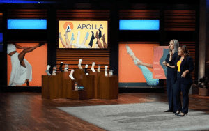 Apolla Shark Tank update: on the set
