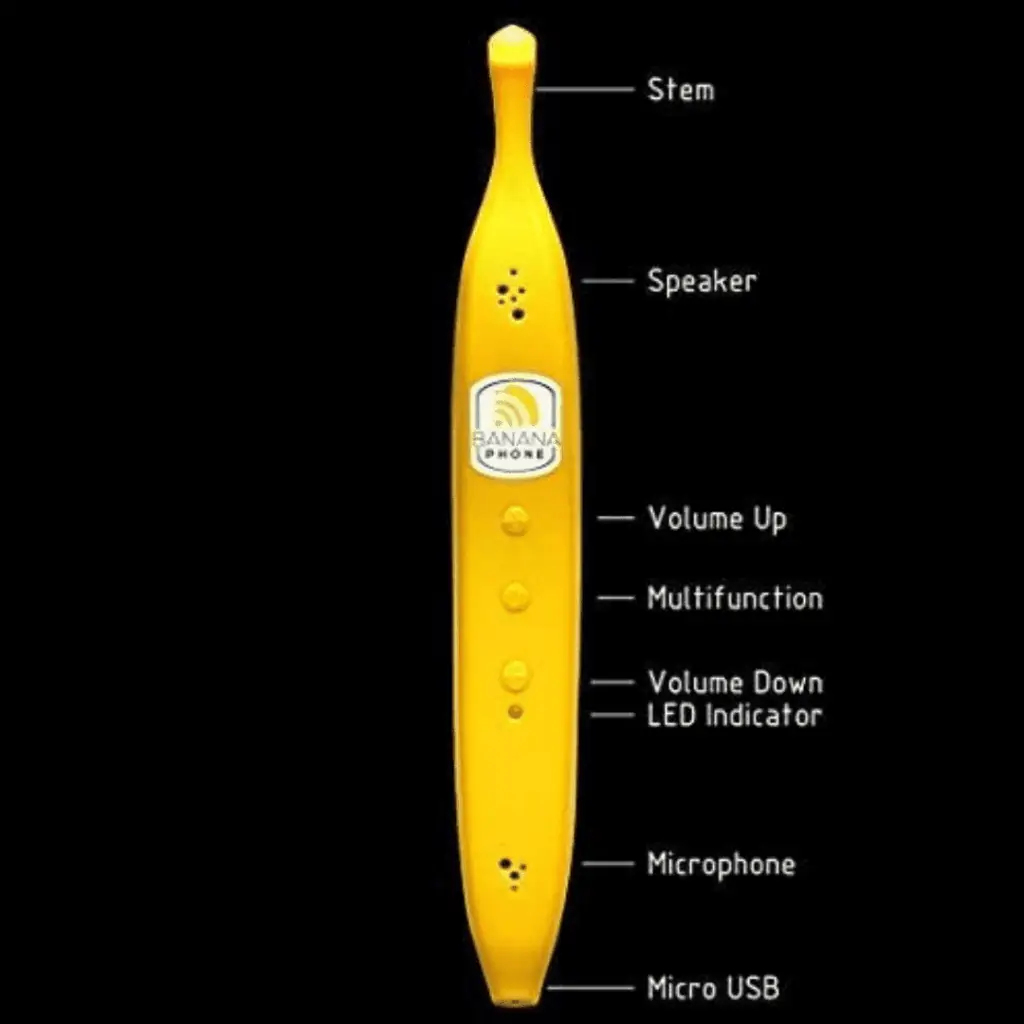 Banana Phone buttons and specifications