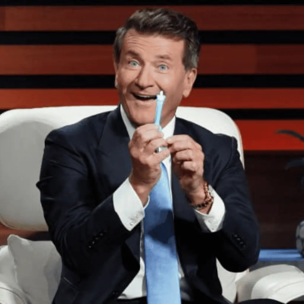 Robert Herjavec shows off his new investment: the Oogiebear