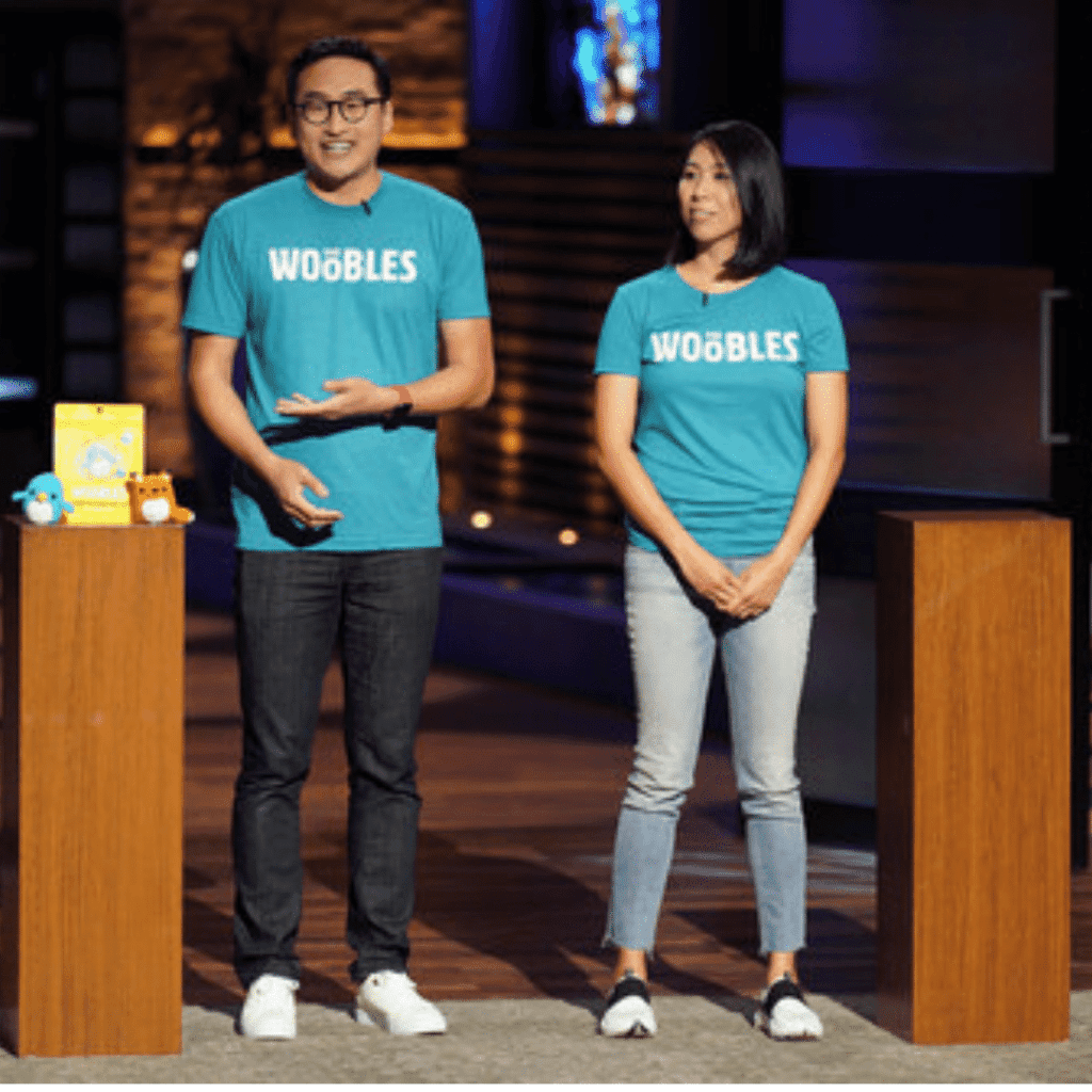 Woobles founders Adrian Zhang and Justine Tiu